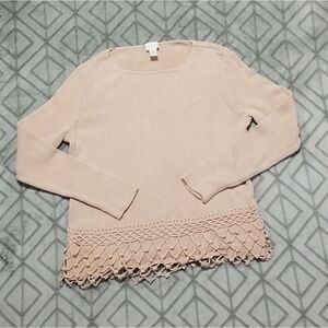 Chico's Cream Sweater   